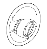 F81ZZ3600BAF - Steering: Steering Wheel for Ford: Expedition Image