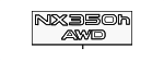 7544378210 - Body: Nameplate for Lexus: NX350h Image