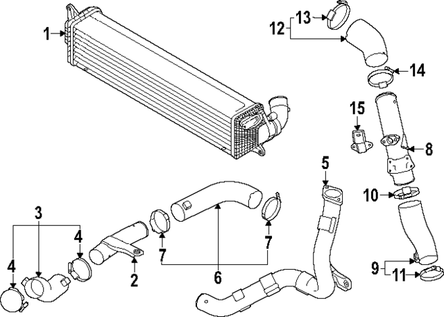 282812GTS0 - : Inlet Hose for Hyundai Image