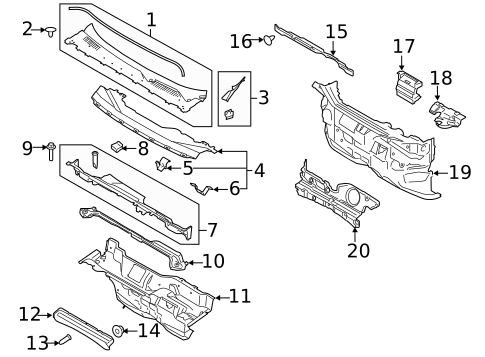 Cowl for 2018 Lincoln MKC #0