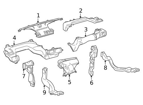 Ducts for 2014 Scion iQ #0