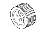 AJ814061 - Engine: Damper Pulley for Jaguar: F-Pace, F-Type, XE, XF, XFR, XFR-S, XJ, XJR, XJR575, XK, XKR, XKR-S Image
