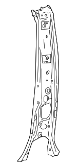 6104406030 - Body: Inner Center Pillar for Toyota Image