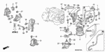 50919SV7A00 - Body/Air Conditioning: JOINT (#115) (TWO-WAY) for Honda Image