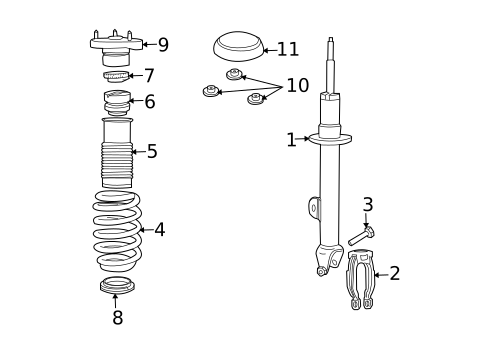 Struts & Components for 2008 Dodge Charger #1