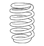 4895703AB - Suspension: Spring for Chrysler: 300 | Dodge: Charger Image