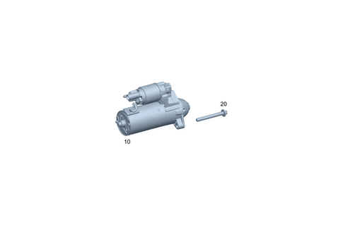 Starter Motor for 1991 Mercedes-Benz 350SD #0