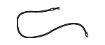 6460706330 - Body: Deck Lid Release Cable for Toyota Image