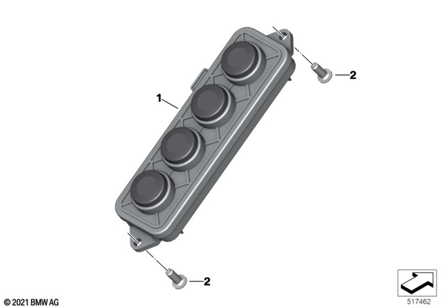 65147727885 - Audio, Navigation, Information Systems: Control Unit for Audio System -  for BMW-Motorrad Image