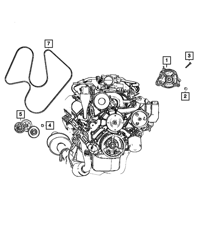 56029914AD - Electrical: Engine Generator for Mopar Image image