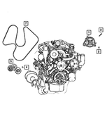 RX029914AD - Electrical: Engine Generator, Remanufactured, Export for Mopar Image