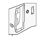 4M0867240K4PK - Body: Lower Center Pillar Trim for Audi Image