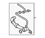 5K0122101Q - : Upper Hose for Volkswagen: Beetle, Jetta, Passat Image