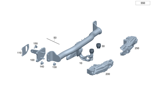 Trailer Coupling for 2025 Mercedes-Benz E350 #0