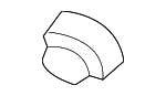 90331SD5003 - Body: Spacer U-Nut for Honda: Accord, Accord Crosstour, Civic, Clarity, CR-V, Crosstour, Element, Fit, HR-V, Odyssey, Passport, Pilot, Prelude, Ridgeline Image