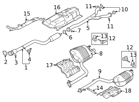 Exhaust Components for 2025 Genesis G80 #0