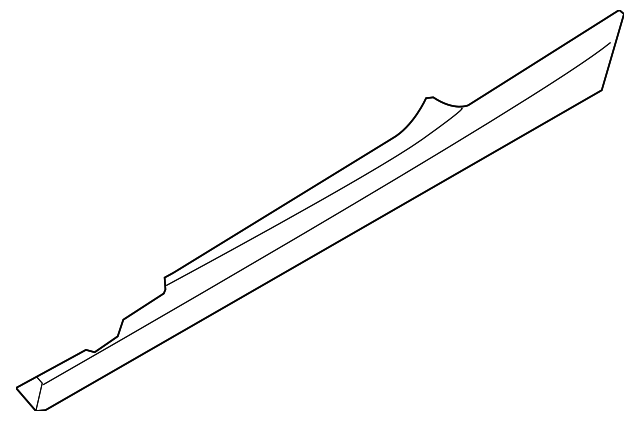 Rocker Molding - BMW (51777892895)