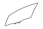 68101424407A - : Movable Glass for Subaru: Solterra Image