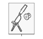 815213TA00 - Body: Cylinder &amp; Keys for Kia: Cadenza, K900 Image