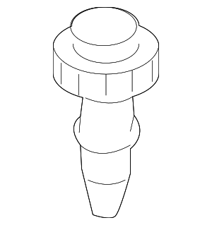 95531414500 - Steering: Power Steering Reservoir Cap for Porsche Image