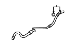 95534744900 - Steering: Lower Return Line for Porsche: Cayenne Image