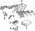 DF2Z12A650AARM - Electrical: PCM for Ford: Windstar Image