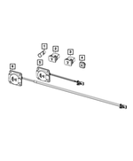 68467945AA - Electrical: Power Outlet Cap for Ram: 1500, 2500, 3500 Image