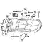 1UK29HDAAB - Interior Trim: Headliner for Mopar Image image
