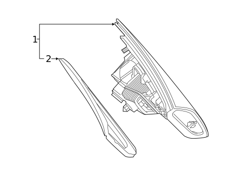 Backup Lamps for 2022 Mercedes-Benz CLS 450 #0