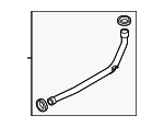 9A110662501 - Cooling System: Return Hose for Porsche: 911, Cayman Image