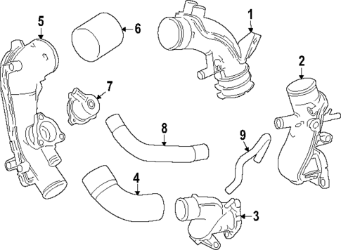 Turbo Charger for 2024 Lexus LX600 #3