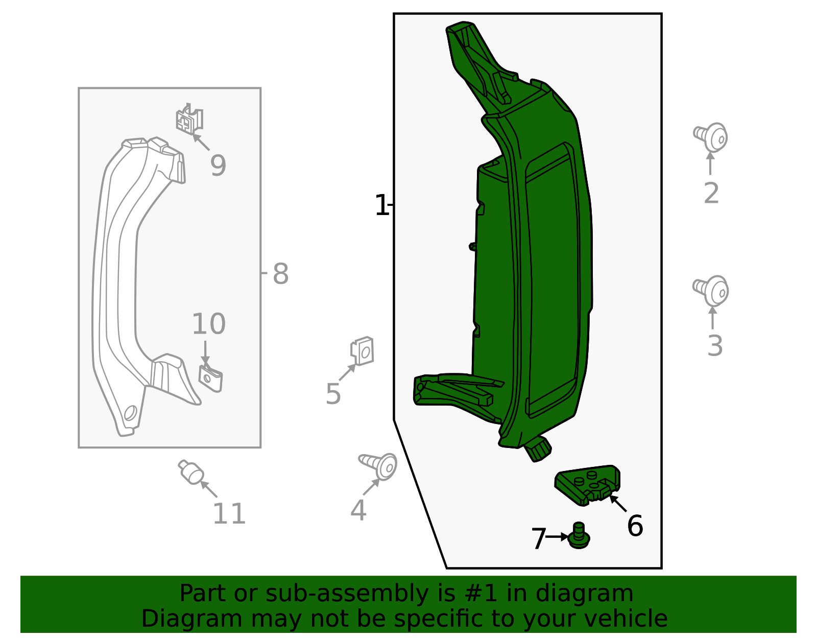 2024-2026 GMC Hummer EV SUV Tail Lamp 85008694 GM | GMPartsDirect.com