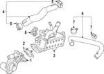 2844108HA1 - : Egr Pipe for Kia: Niro Image