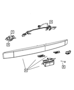 68034159AA - : Camera Bracket for Mopar Image