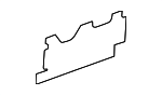 CK4Z6142410J - Body: Roof Trim for Ford Image