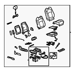 25842894 - Body: Seat Assembly for Saturn: Outlook Image