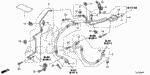 80360TL1G00 - Body/Air Conditioning: CLAMP, SUCTION PIPE for Acura Image