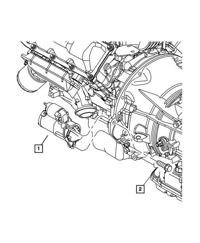R6029274AA - : Engine Starter, Remanufactured for Mopar Image
