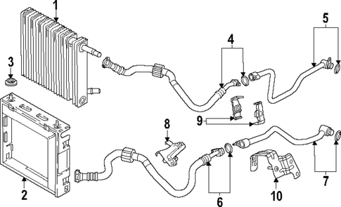Engine Oil Cooler for 2023 BMW 760i xDrive #0