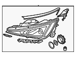 92102F2740 - : Composite Assembly for Hyundai Image