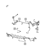 68234269AB - Electrical: Front End Module Wiring for Mopar Image image