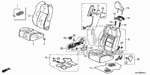 4810SB3000 - Interior/Bumper: C-CLIP SET, TRIM FASTENER (30 PIECES) for Honda Image