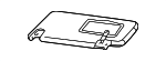 7SY62BD1AA - Body: Sun Visor for Mopar Image