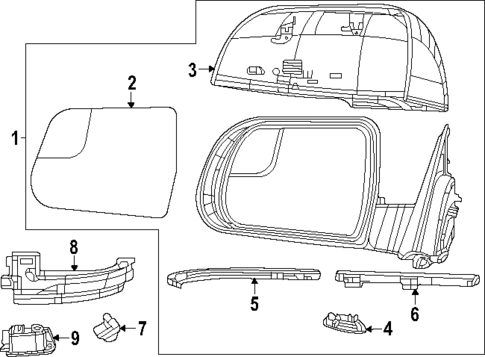 Lane Departure Warning for 2023 Jeep Grand Wagoneer L #5