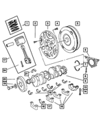 RL051241AA - Engine 5.7L Eight Cylinder: Torque Converter for Mopar Image