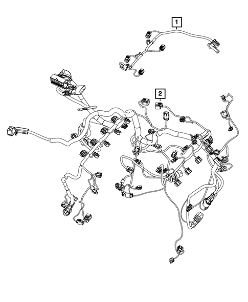 Wiring, Powertrain for 2023 Chrysler 300 #0