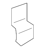 31407466 - Body: Switch Panel Retainer for Volvo: C40 Recharge, EC40, XC40, XC40 Recharge Image