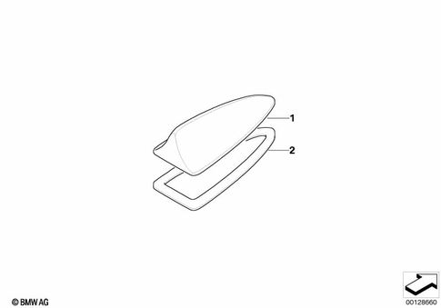 Antenna for 2003 BMW X3 2.5i #0