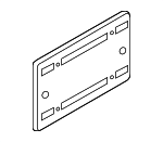 4KE8271139B9 - Body: License Bracket for Audi Image