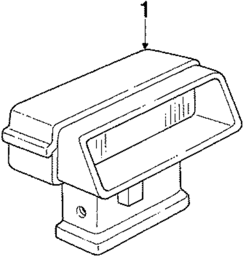 High Mounted Stop Lamp for 1996 Oldsmobile Cutlass Ciera #1